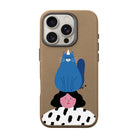 Naughty Cat-Leather Premium Kılıf Magsafe Özellikli - Iphone 16 Pro