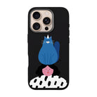 Naughty Cat-Leather Premium Kılıf Magsafe Özellikli - Iphone 16 Pro