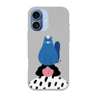 Naughty Cat-Signature Leather Kılıf Magsafe Özellikli - Iphone 17