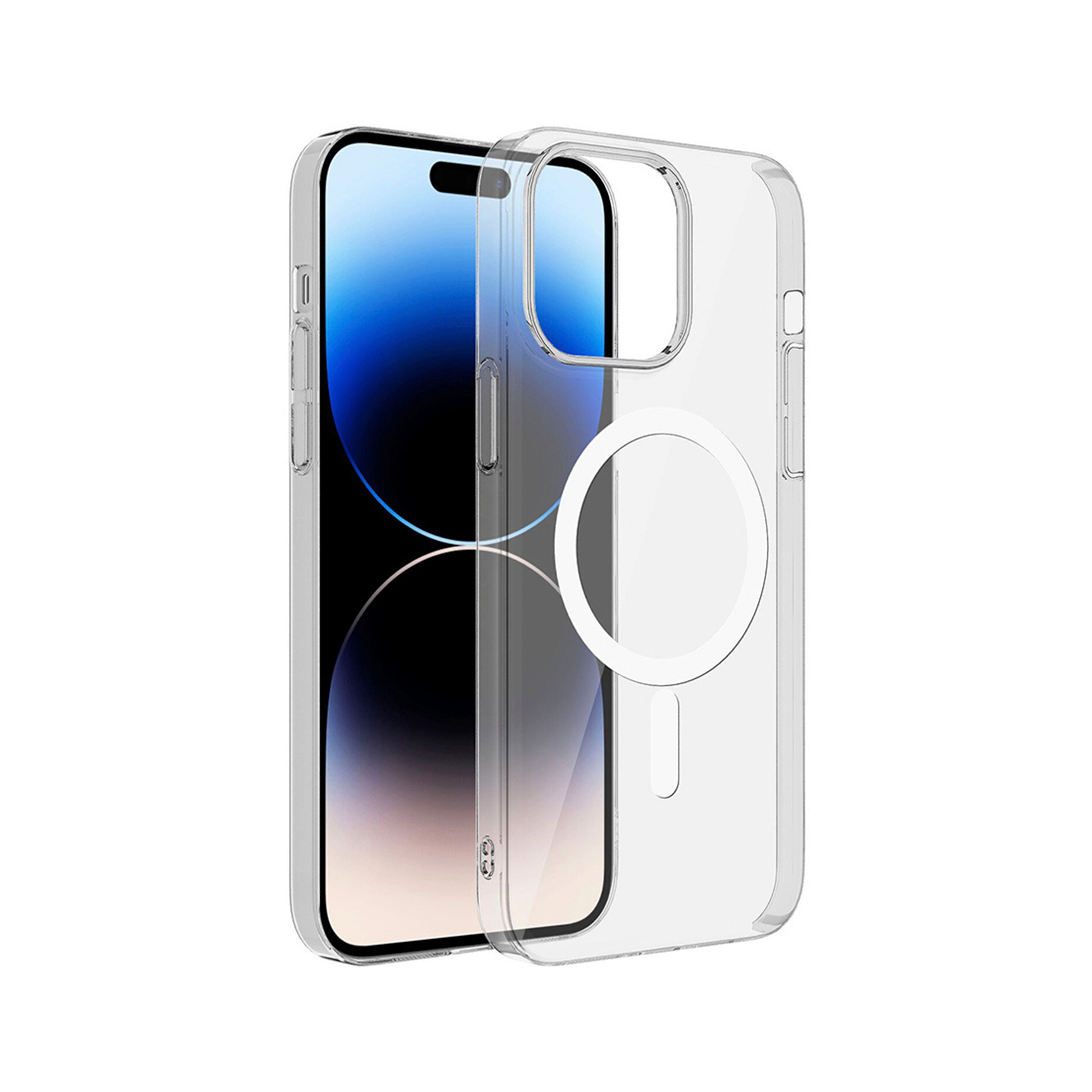 New-Crystal Kılıf Magsafe Özellikli - Iphone 15 Plus