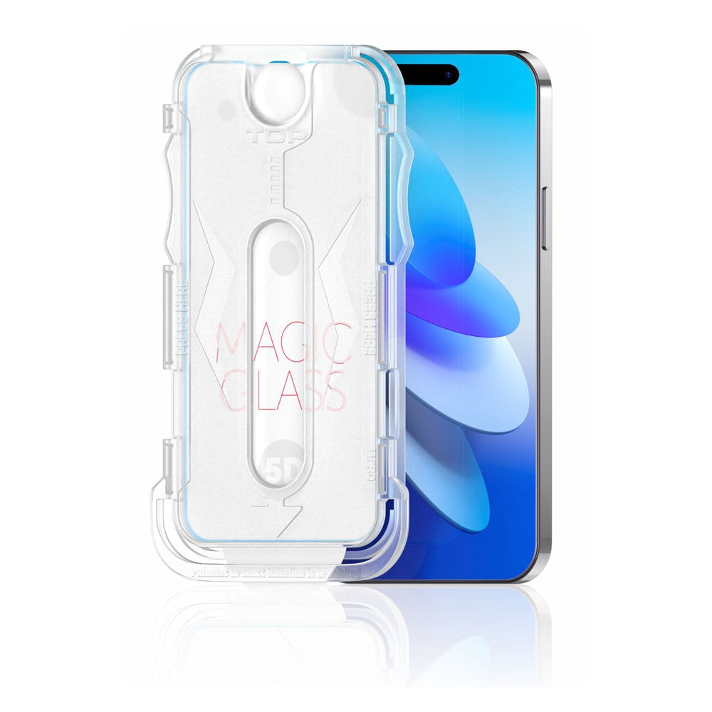 New-Iphone 15 Kolay Kurulum 5D Magic Cam Ekran Koruyucu