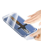 New-Iphone 15 Pro Max Anti Dust Temperli Ekran Koruyucu