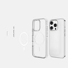 New-Iphone 16 Clear Premium Kılıf Magsafe Özellikli