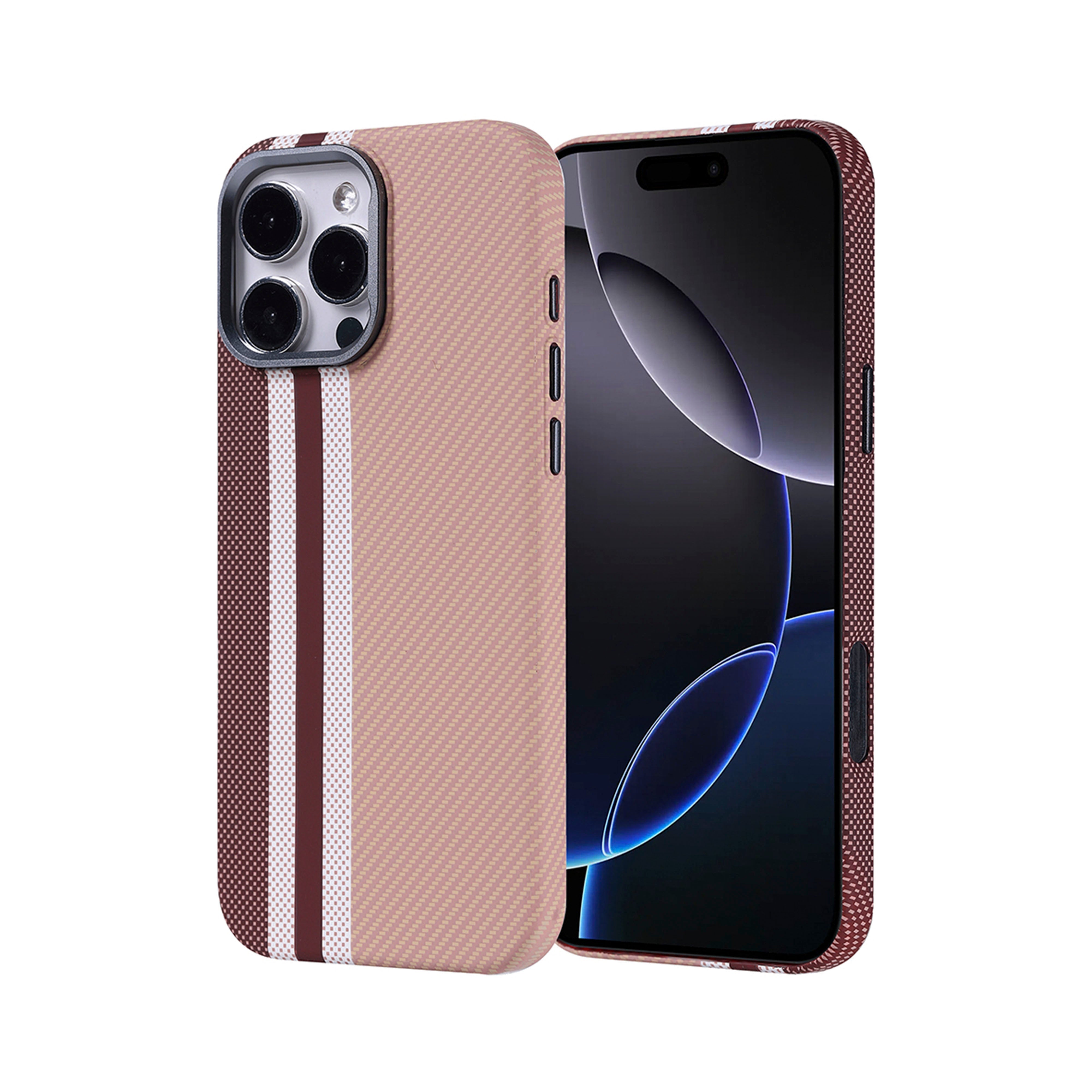 New-Iphone 16 Pro Tissu Kılıf Magsafe Özellikli