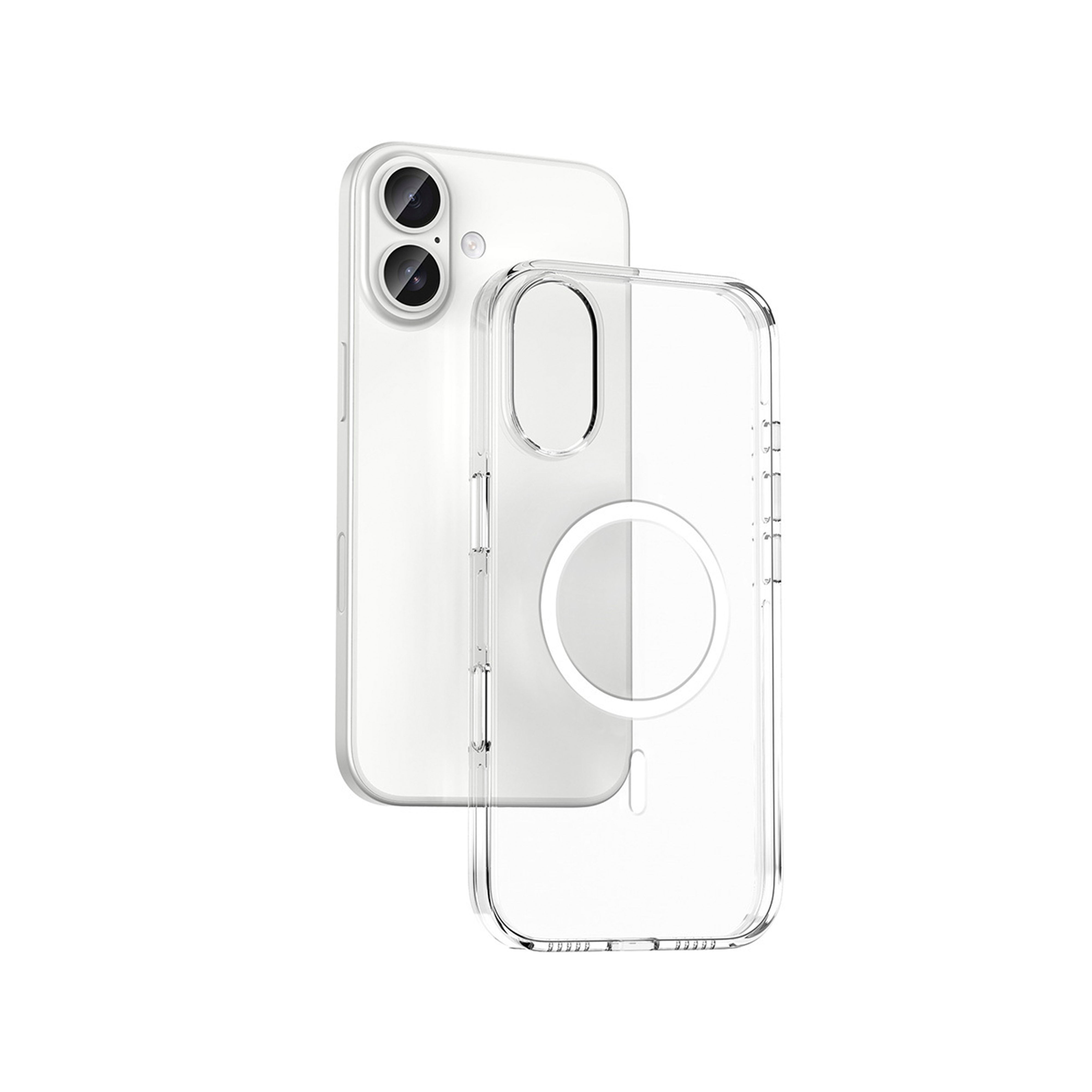 New-Iphone 17 Clear Premium Kılıf Magsafe Özellikli