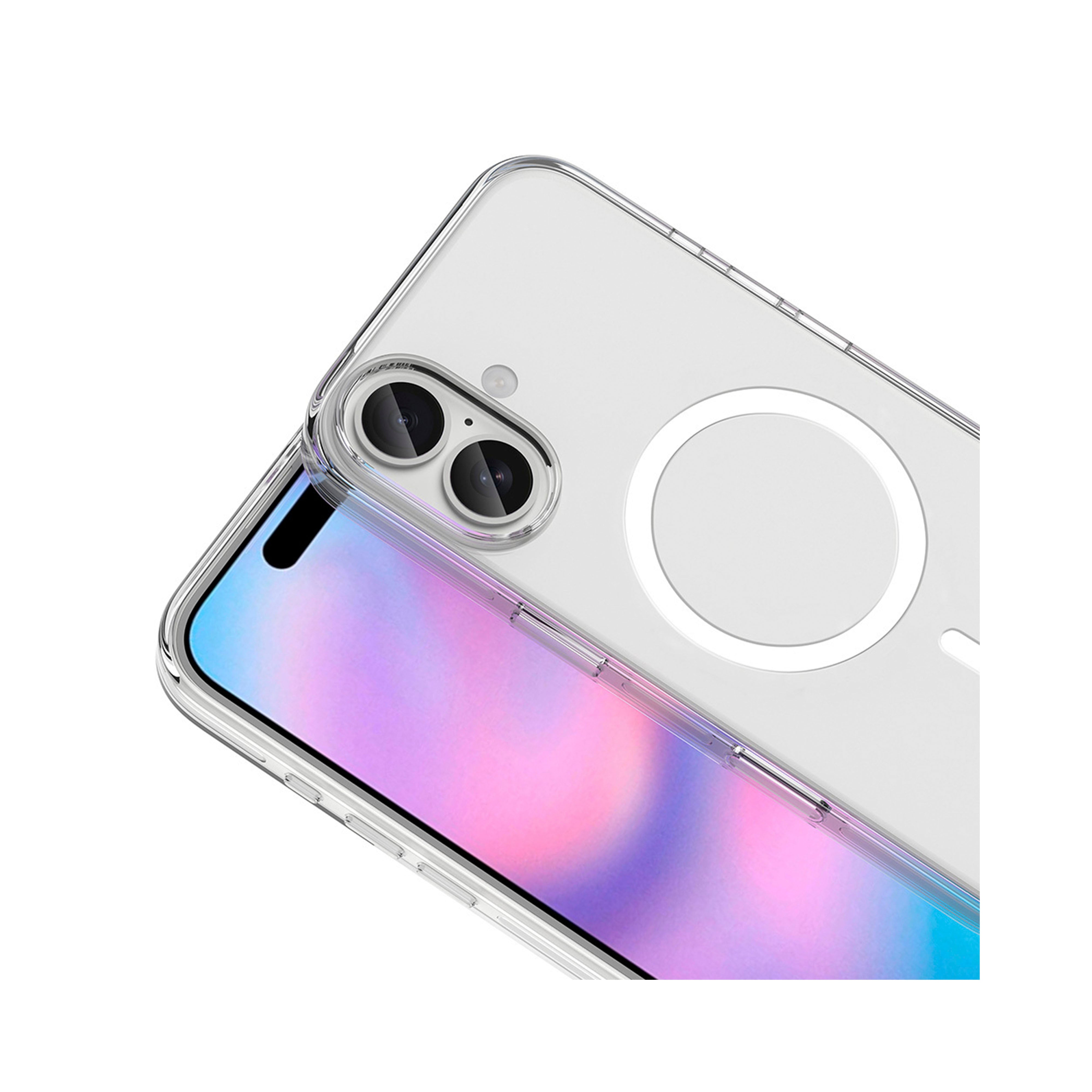 New-Iphone 17 Clear Premium Kılıf Magsafe Özellikli