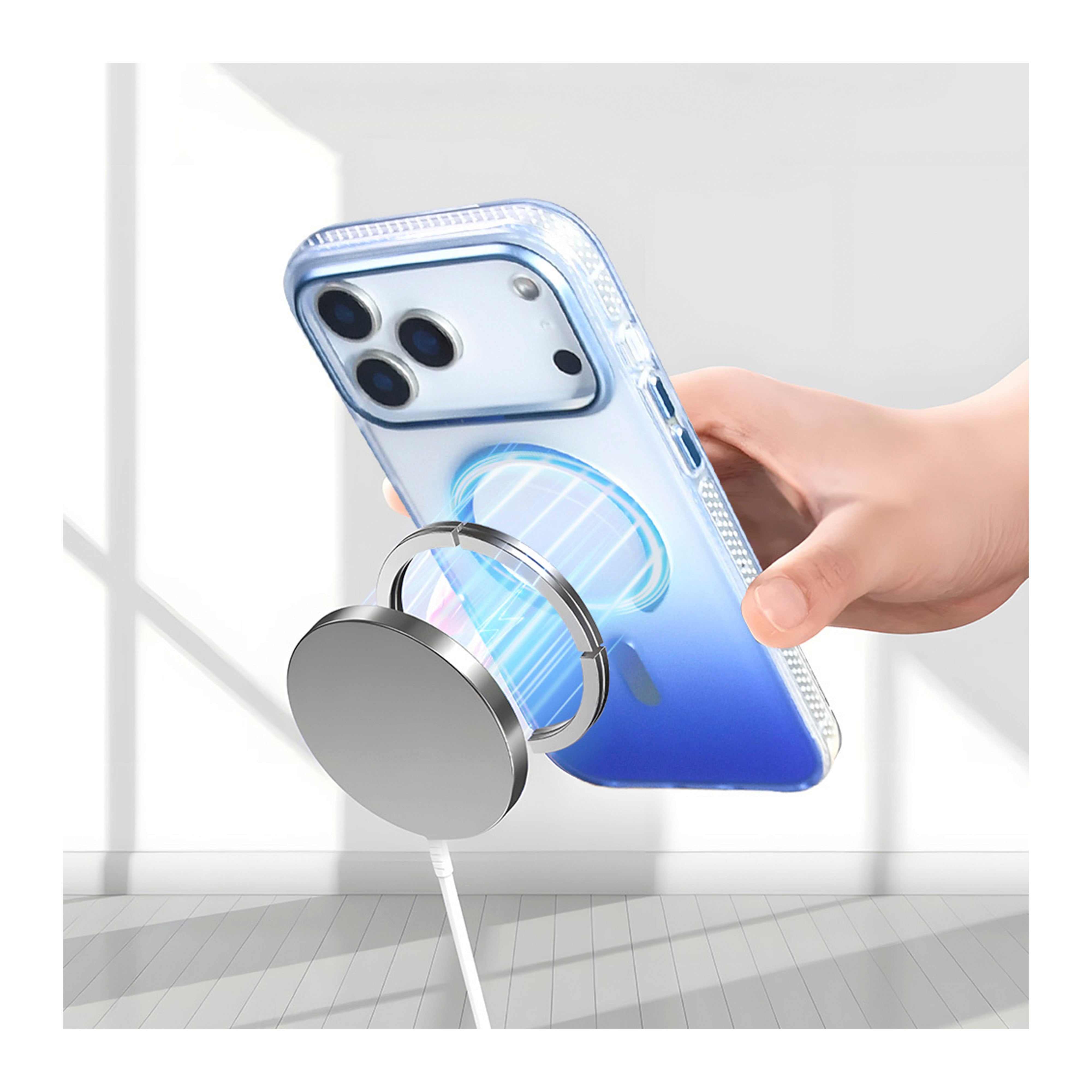 New-Iphone 17 Pro Dazzy Kılıf Magsafe Özellikli - 7