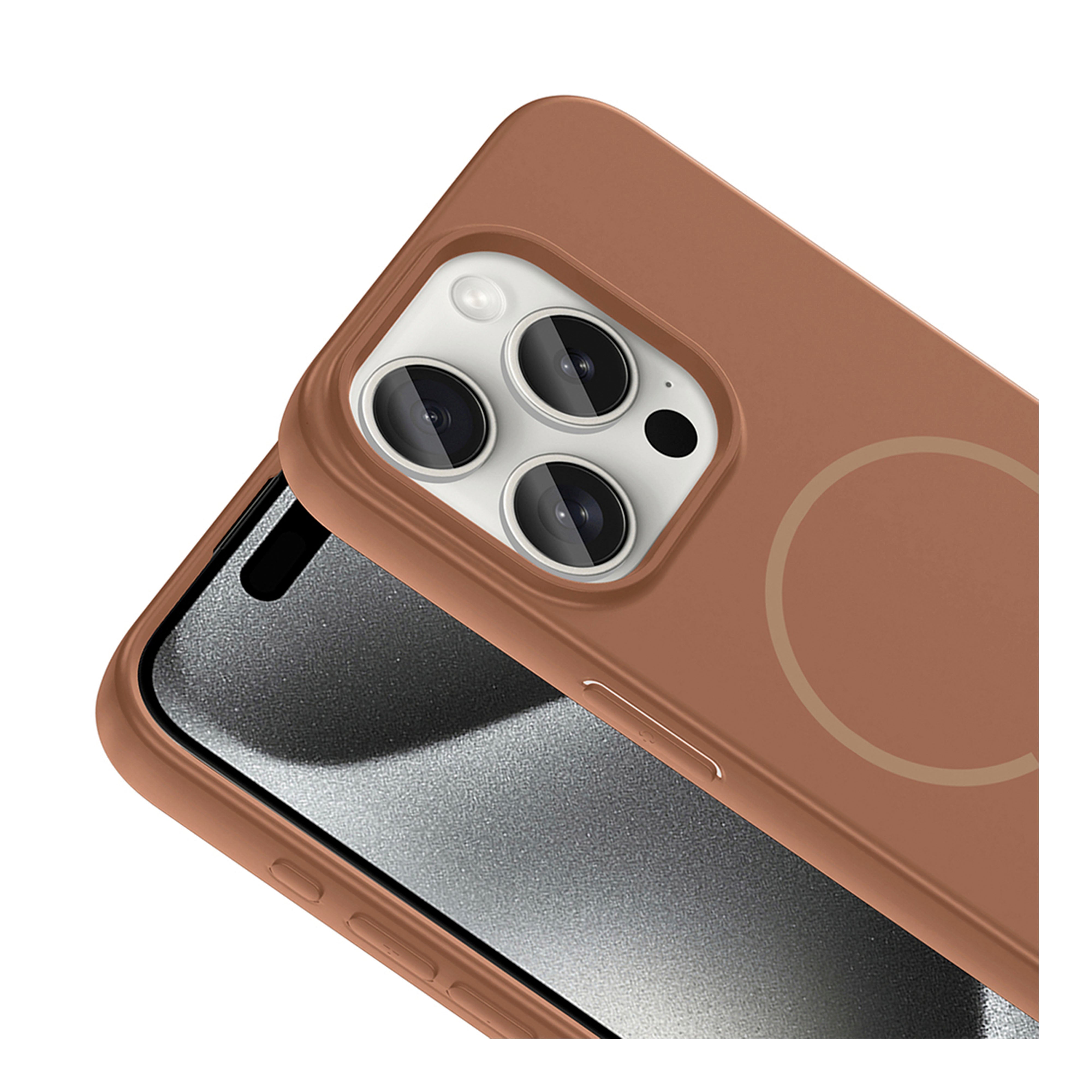 New-Tinty Silikon Kılıf Magsafe Özellikli - Iphone 15 Pro Max