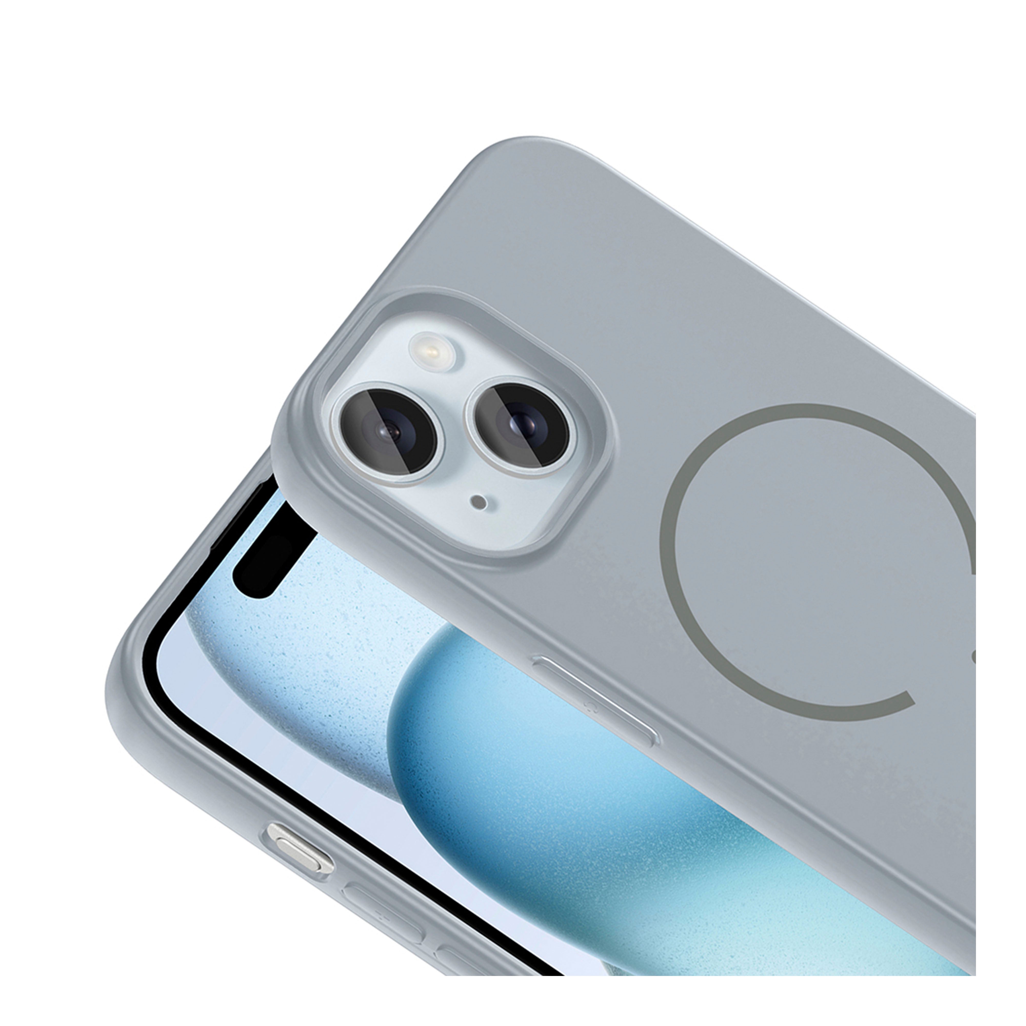 New-Tinty Silikon Kılıf Magsafe Özellikli - Iphone 15