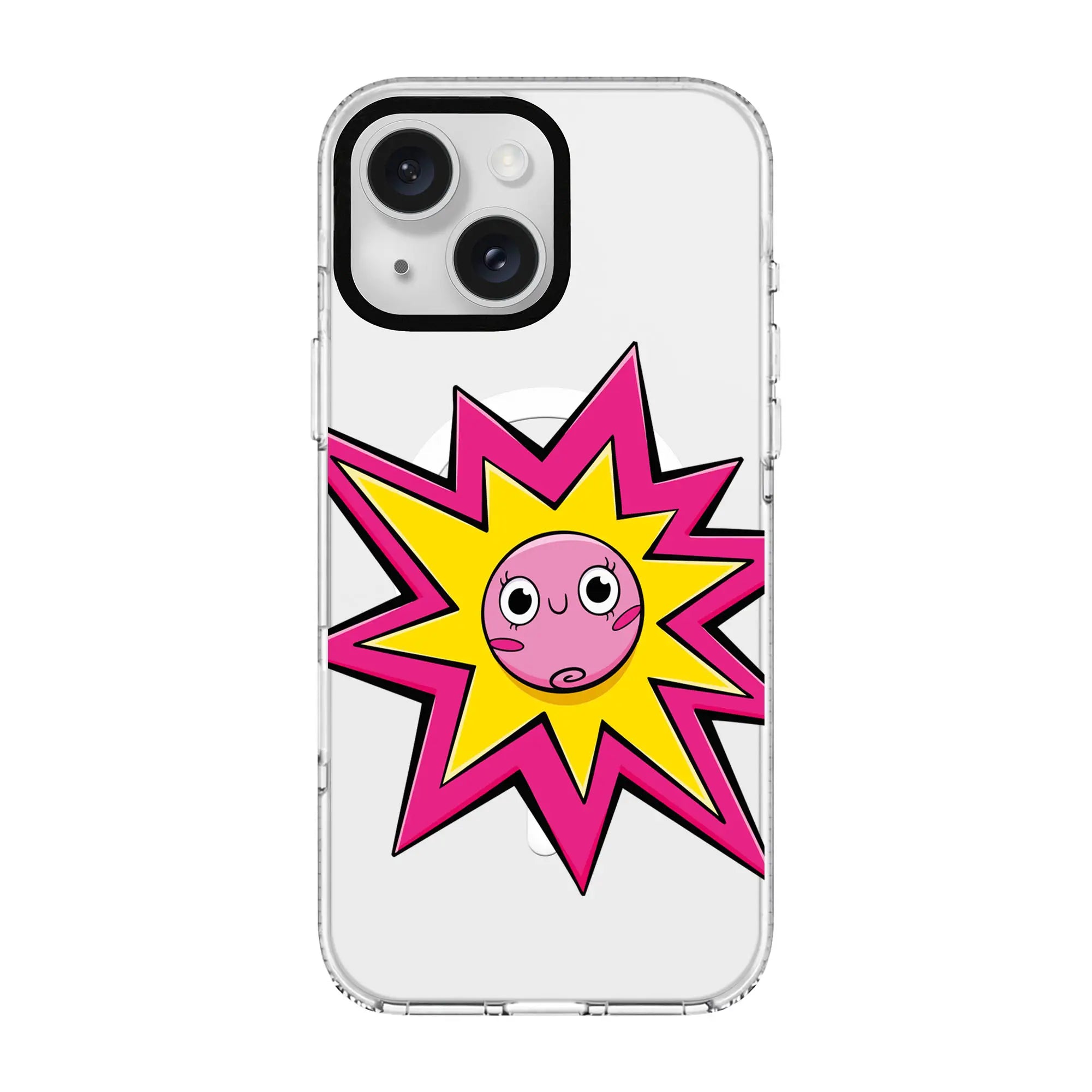 Pop Princesses-Clear Kılıf Magsafe Özellikli - Iphone 15 Plus