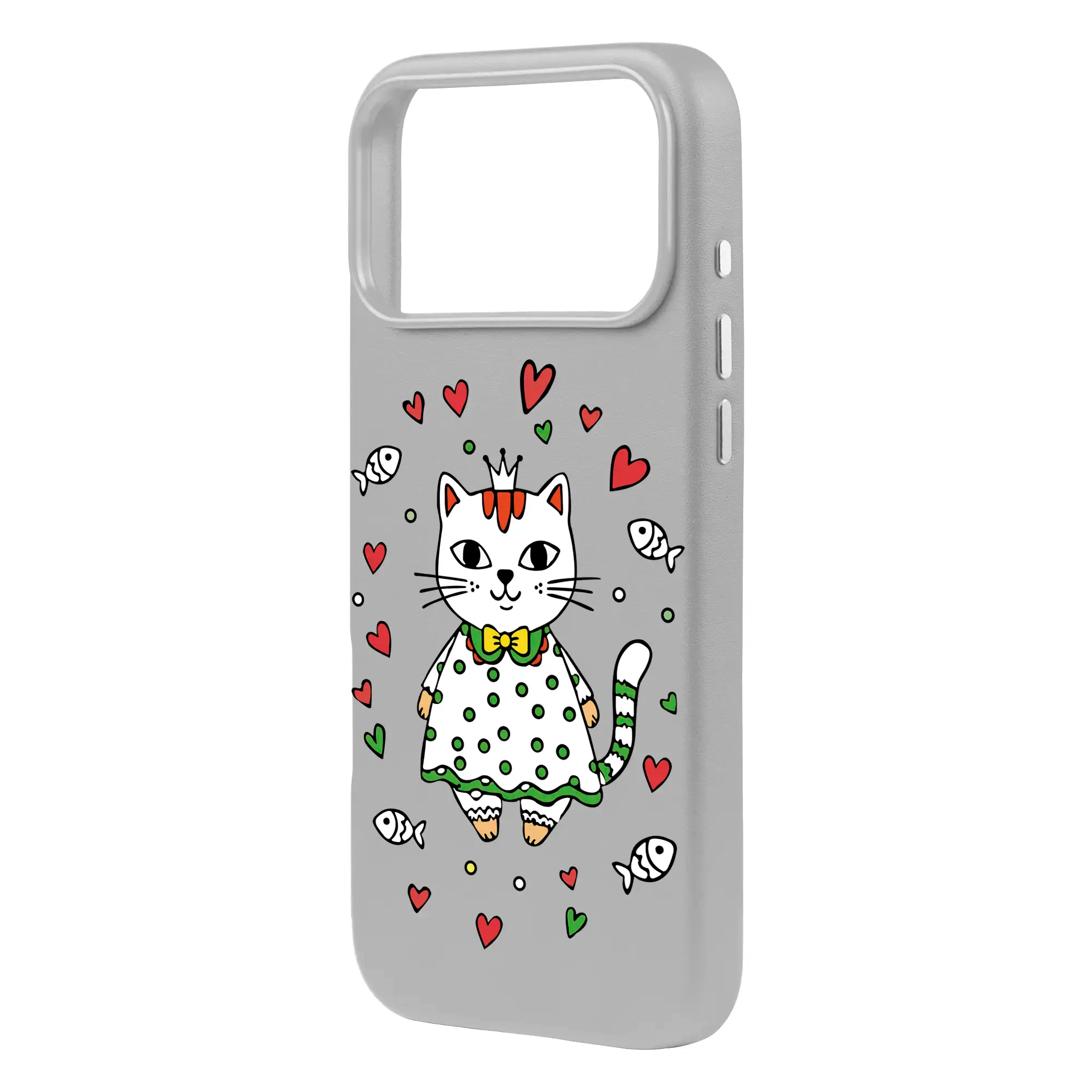 Princess Cat-Signature Leather Kılıf Magsafe Özellikli - Iphone 17 Pro Max
