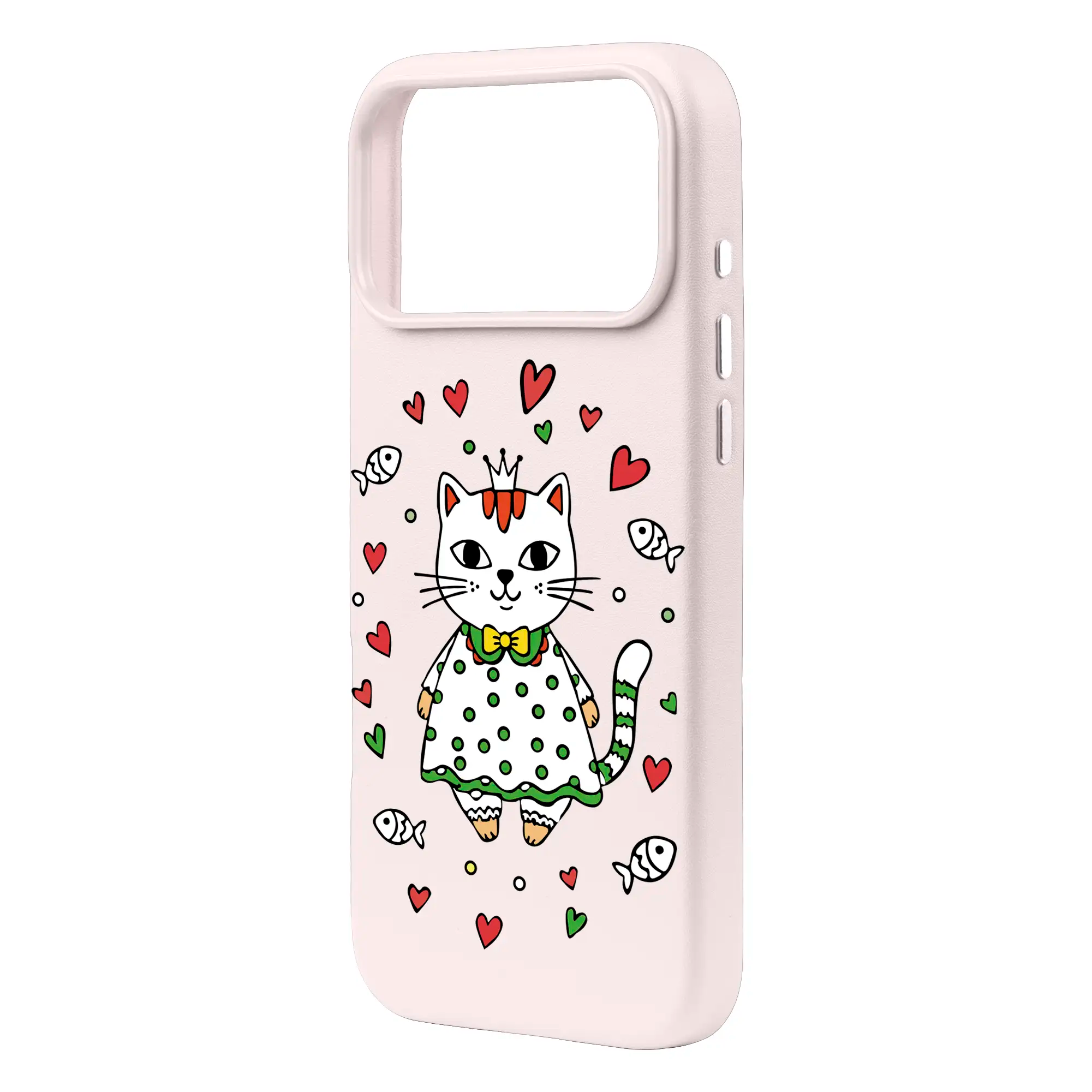 Princess Cat-Signature Leather Kılıf Magsafe Özellikli - Iphone 17 Pro Max