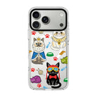 Royal Cats-Clear Kılıf Magsafe Özellikli - Iphone 17 Pro Max