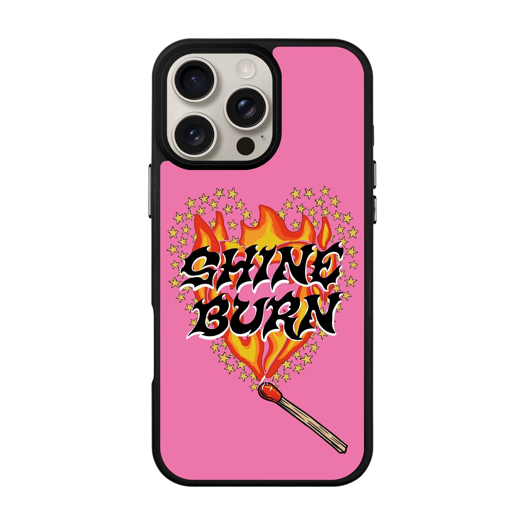 Shine Burn-Blur Kılıf Magsafe Özellikli - Iphone 15 Pro Max