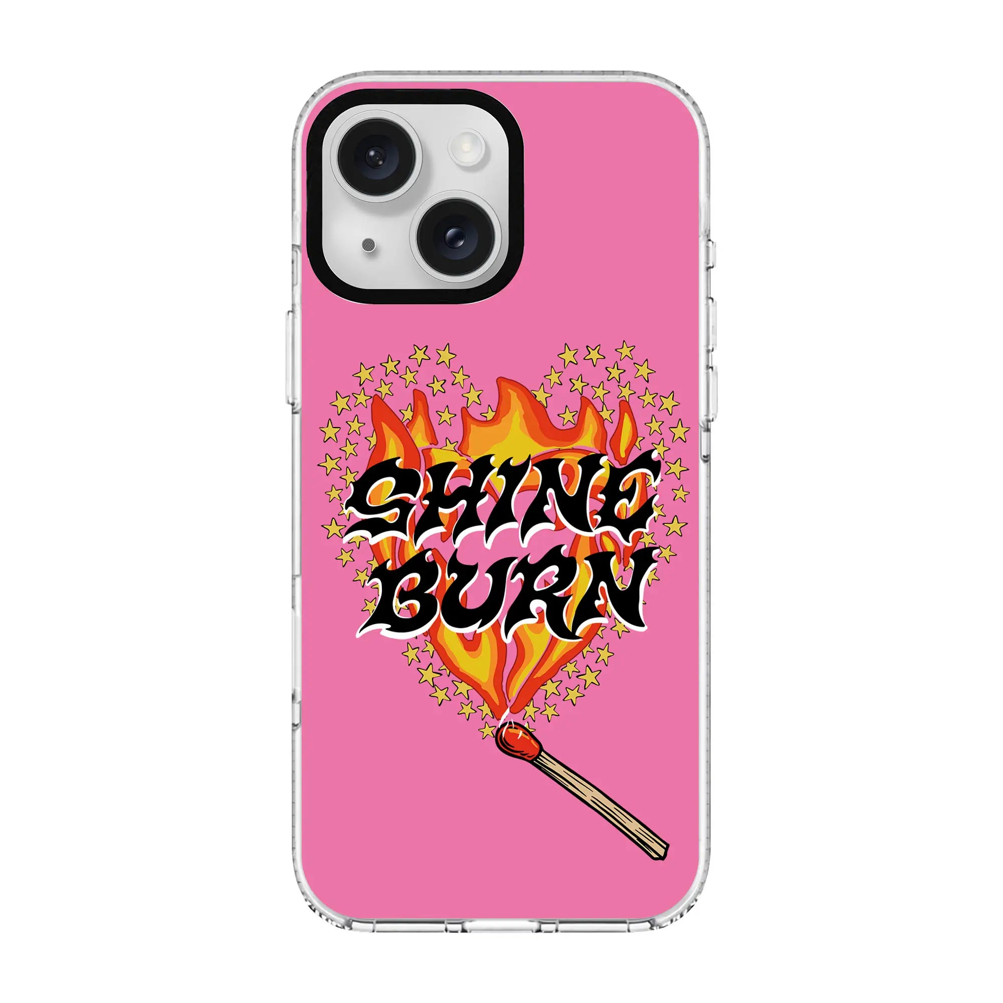 Shine Burn-Clear Kılıf Magsafe Özellikli - Iphone 15 Plus