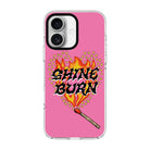 Shine Burn-Clear Kılıf Magsafe Özellikli - Iphone 16