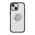 Silver Heart-Power Kılıf - Iphone 15 Plus