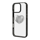 Silver Heart-Power Kılıf - Iphone 15