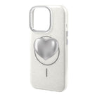 Silver Heart-Radiant Kılıf Magsafe Özellikli - Iphone 16