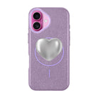 Silver Heart-Radiant Kılıf Magsafe Özellikli - Iphone 16
