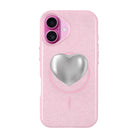 Silver Heart-Radiant Kılıf Magsafe Özellikli - Iphone 16
