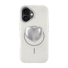 Silver Heart-Radiant Kılıf Magsafe Özellikli - Iphone 16