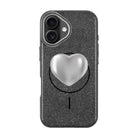 Silver Heart-Radiant Kılıf Magsafe Özellikli - Iphone 16