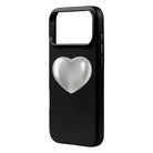 Silver Heart-Signature Leather Kılıf Magsafe Özellikli - Iphone 17 Pro Max