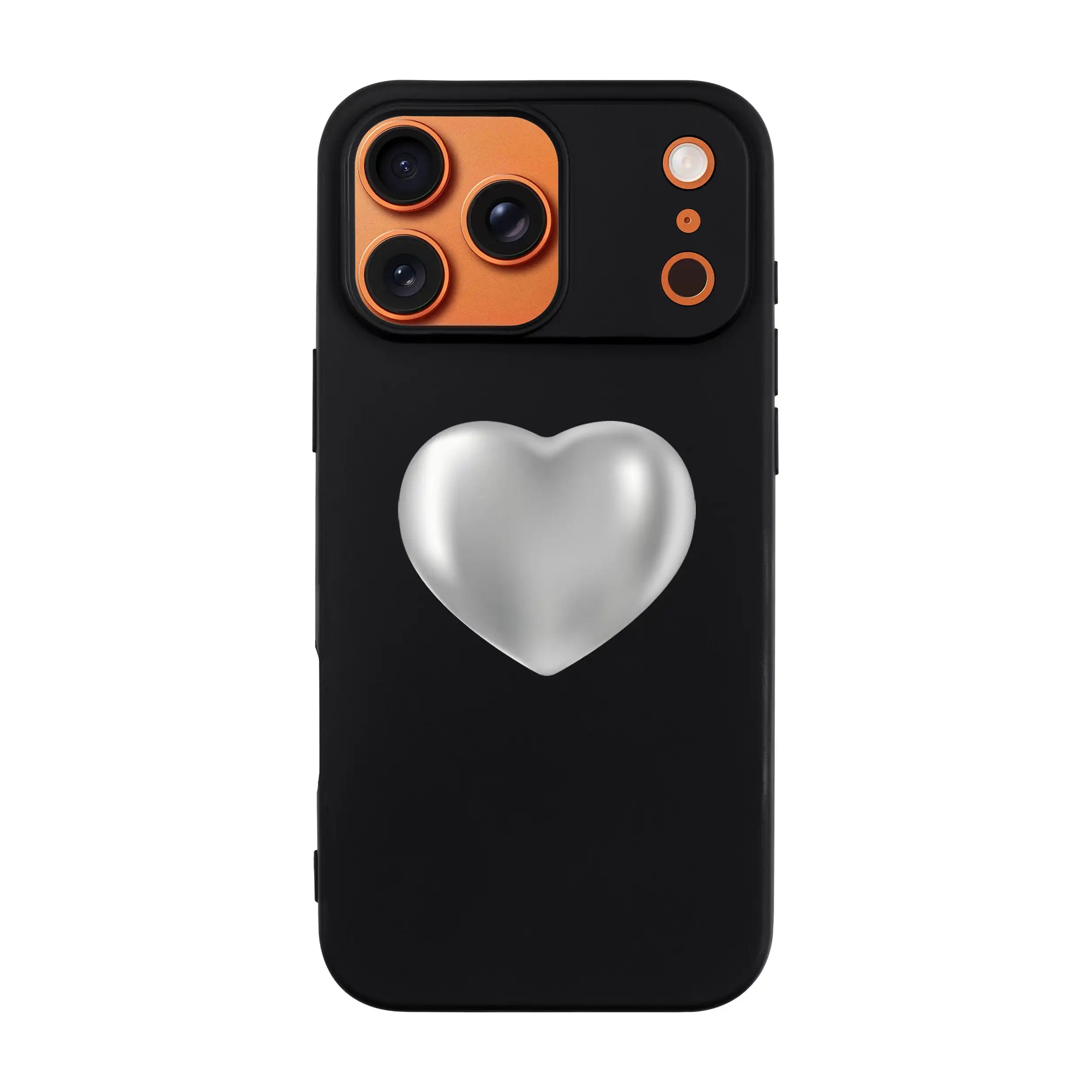 Silver Heart-Ultra Silikon Kılıf-Iphone 16 Plus