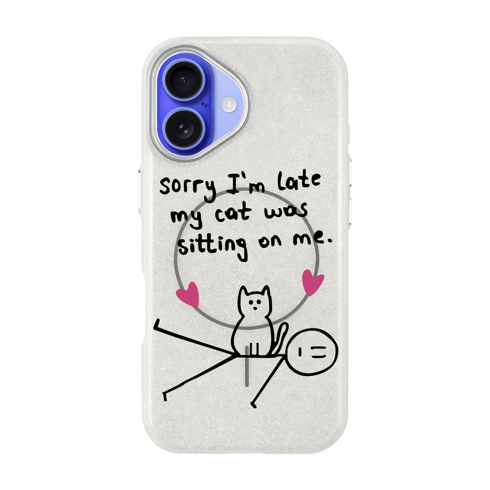 Sorry I'M Late-Radiant Kılıf Magsafe Özellikli - Iphone 16