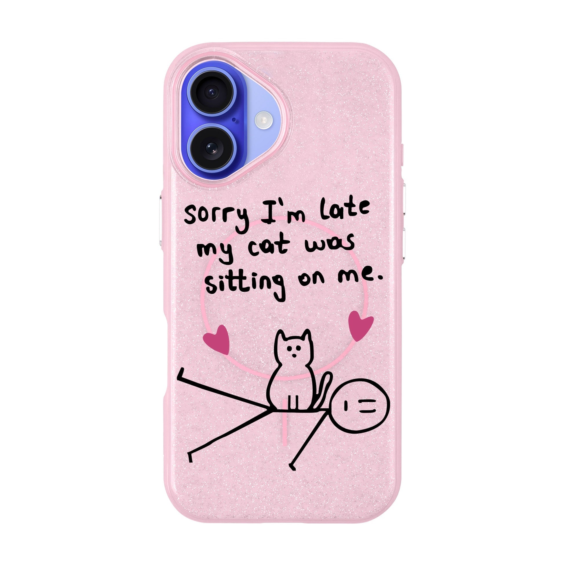 Sorry I'M Late-Radiant Kılıf Magsafe Özellikli - Iphone 16