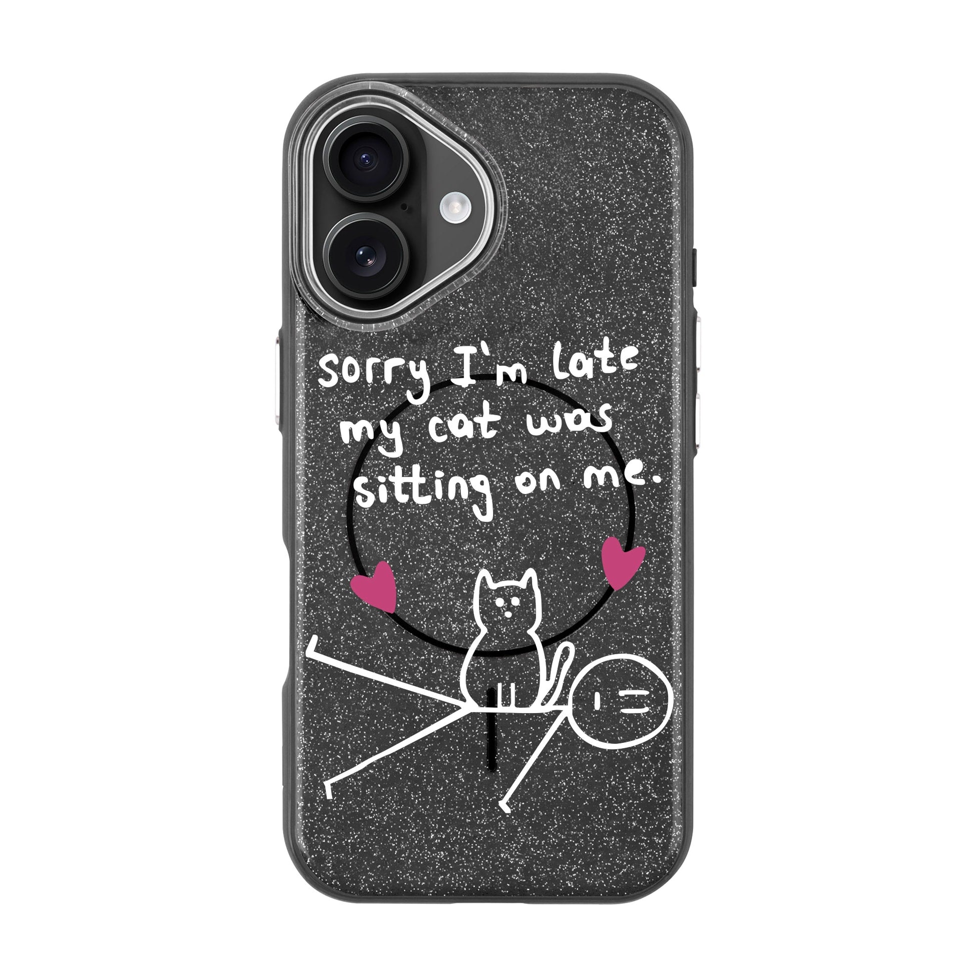 Sorry I'M Late-Radiant Kılıf Magsafe Özellikli - Iphone 16