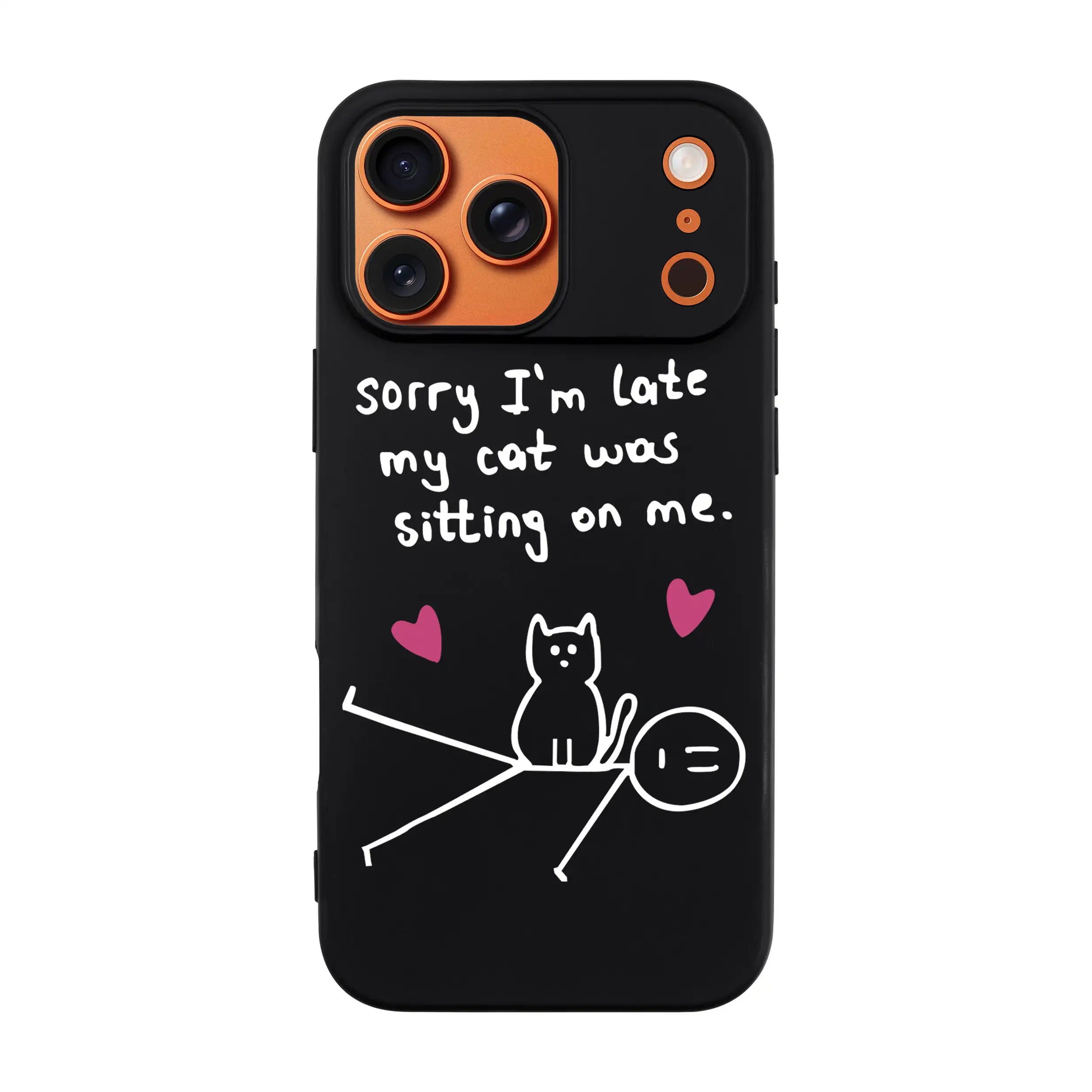 Sorry I'M Late-Ultra Silikon Kılıf-Iphone 15