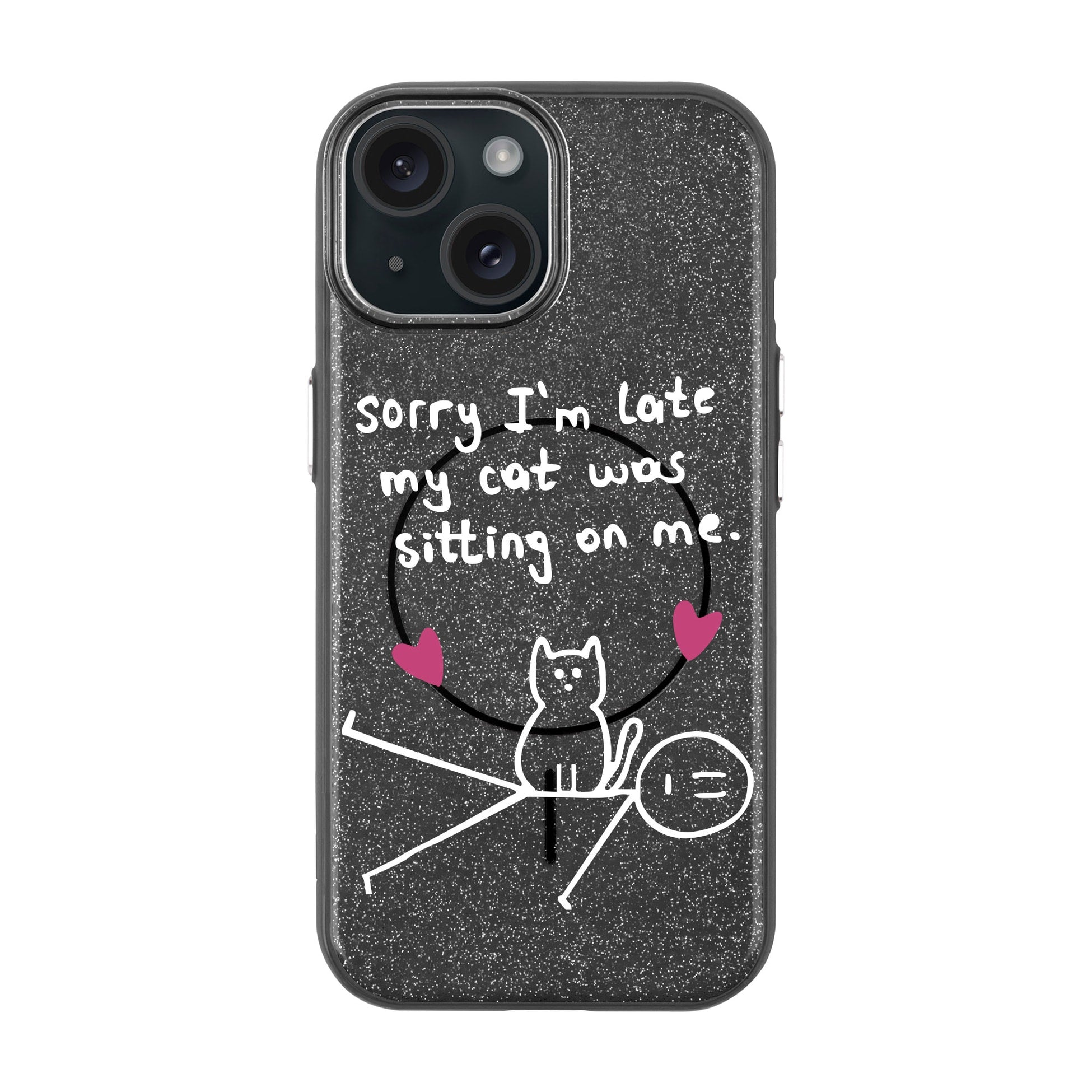 Sorry I'M Late-Radiant Kılıf Magsafe Özellikli - Iphone 15