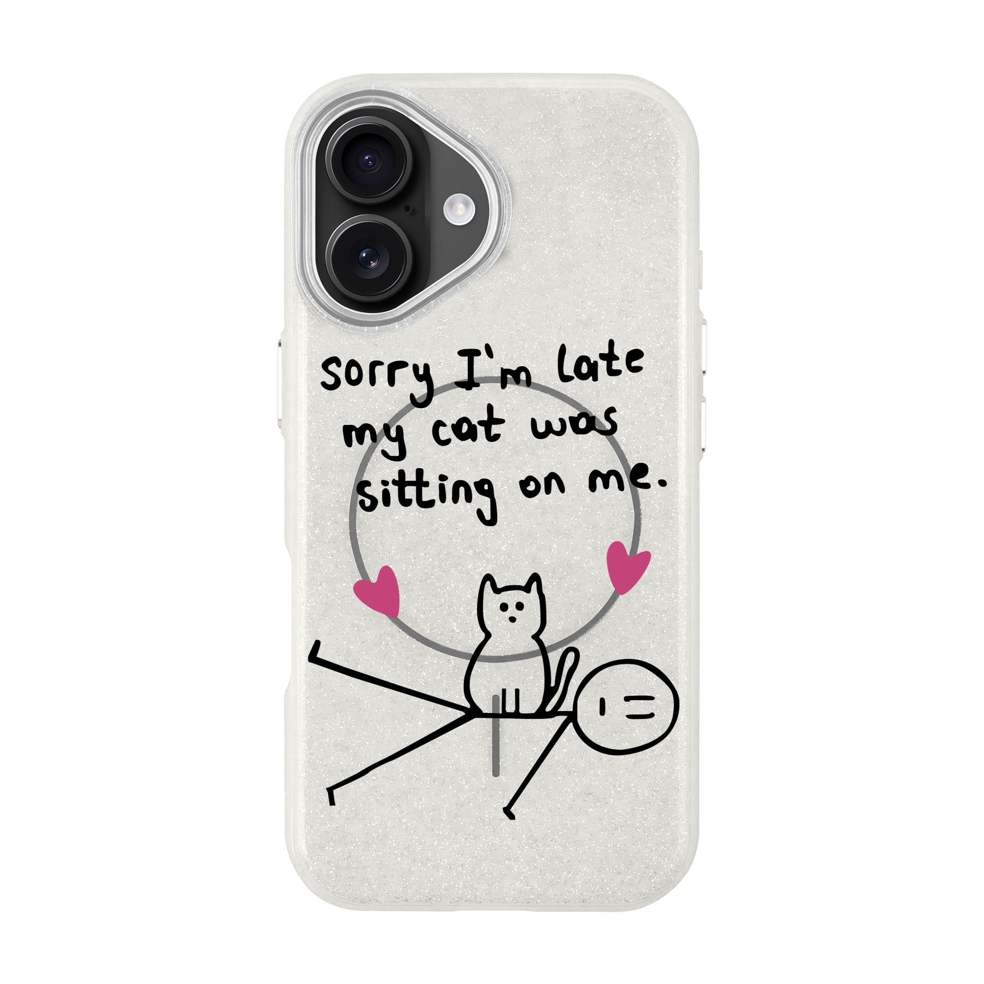 Sorry I'M Late-Radiant Kılıf Magsafe Özellikli - Iphone 16
