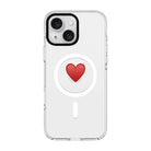 Spread Heart-Clear Kılıf Magsafe Özellikli - Iphone 15