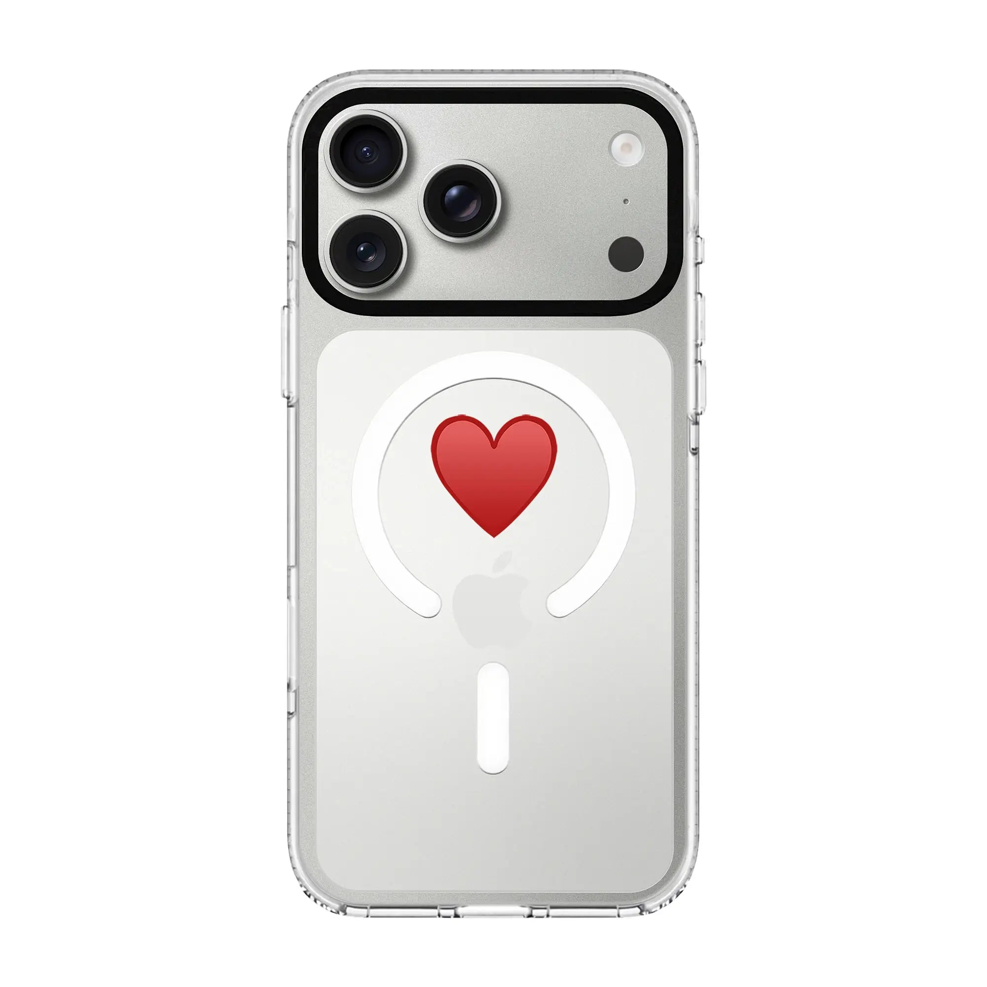 Spread Heart-Clear Kılıf Magsafe Özellikli - Iphone 17 Pro