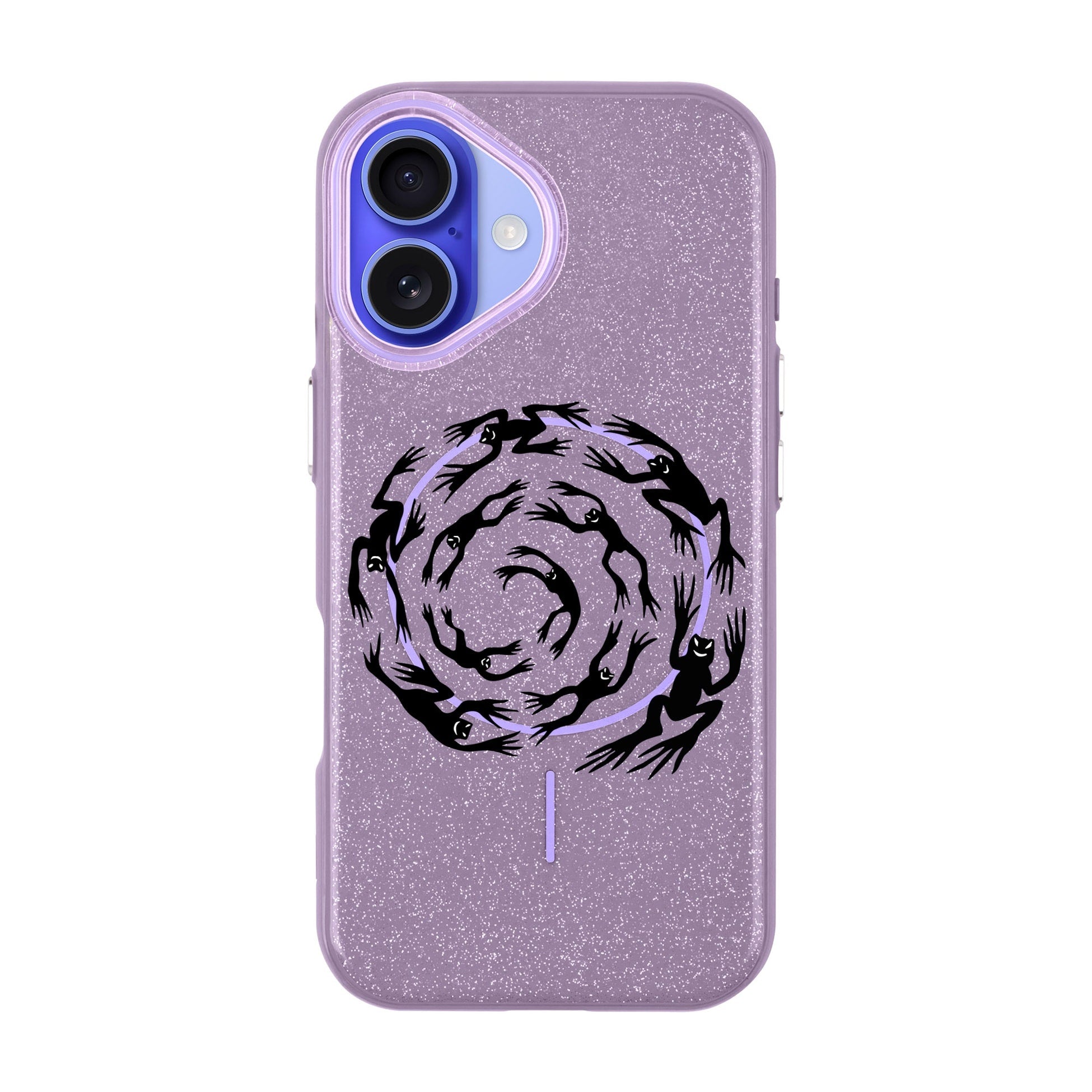 Swirling Frogs-Radiant Kılıf Magsafe Özellikli - Iphone 16