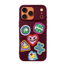 Tōten Stickerz-Ultra Silikon Kılıf-Iphone 15 Plus