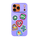 Tōten Stickerz-Ultra Silikon Kılıf-Iphone 15 Plus