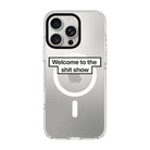 Welcome-Clear Kılıf Magsafe Özellikli - Iphone 15 Pro