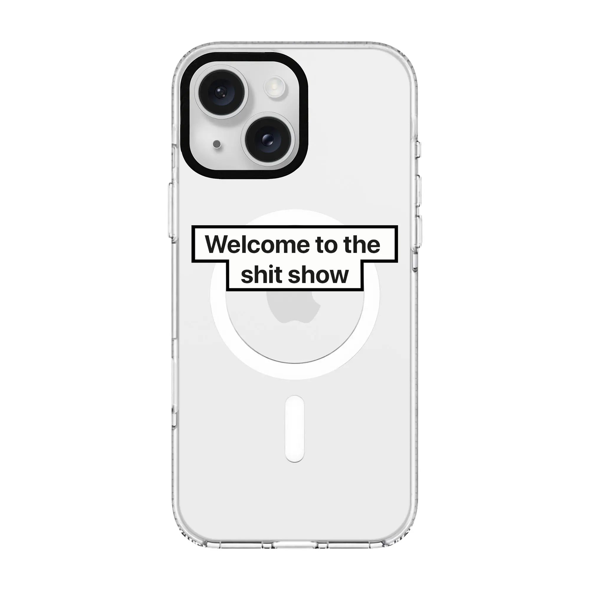 Welcome-Clear Kılıf Magsafe Özellikli - Iphone 15