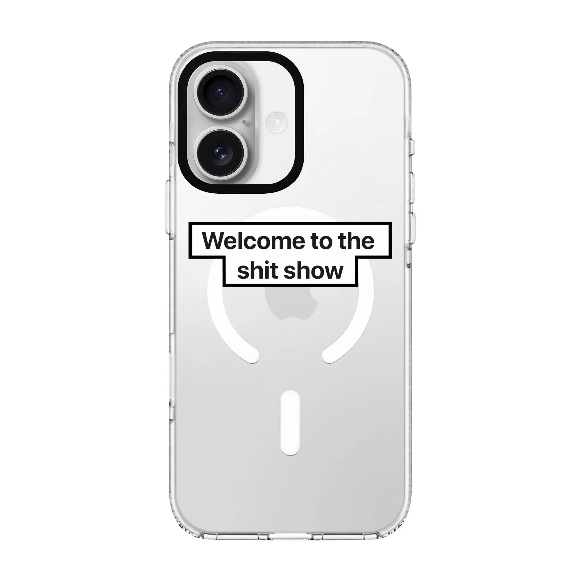 Welcome-Clear Kılıf Magsafe Özellikli - Iphone 16