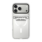 Welcome-Clear Kılıf Magsafe Özellikli - Iphone 17 Pro