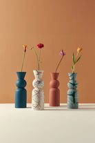 Casi Paped-Goody El Yapımı Porselen Şamdan Seti / Beyaz Artistik-Mumluk & Şamdan-5-Milagron.com