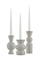 Casi Paped-Goody El Yapımı Porselen Şamdan Seti / Granül-Mumluk & Şamdan-1-Milagron.com