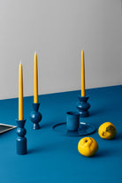 Casi Paped-Goody El Yapımı Porselen Şamdan Seti / Krem-Mumluk & Şamdan-3-Milagron.com