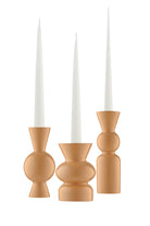 Casi Paped-Goody El Yapımı Porselen Şamdan Seti / Somon-Mumluk & Şamdan-1-Milagron.com