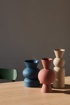 Casi Paped-Goody Mid El Yapımı Porselen Vazo / Kiremit-Vazo-2-Milagron.com