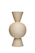 Casi Paped-Goody Mid El Yapımı Porselen Vazo / Krem-Vazo-2-Milagron.com